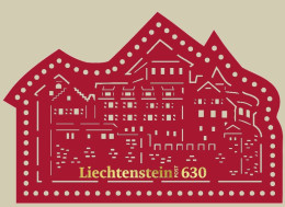 Liechtenstein 2023 ,Vaduz Castle ,  LASER CUTTING , Unusual . - Unused Stamps