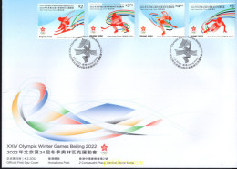 687720 MNH HONG KONG 2022 24 JUEGOS OLÍMPICOS DE INVIERNO, BEIJING 2022 - Collections, Lots & Series