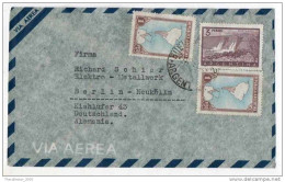 Lettera Busta Argentina-Argentinien Letter- Cover - Briefe- Posta Aerea Anni '50 (of '50s)-Air Mail-to Germany-Berlin - Posta Aerea