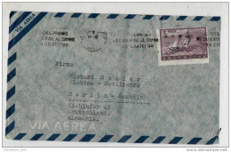 Lettera Busta Argentina-Argentinien Letter- Cover - Briefe- Posta Aerea Anni '50 (of '50s)-Air Mail-to Germany-Berlin - Posta Aerea