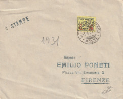 LETTERA 1933 C.25 SS VATICANO (MZ908 - Brieven En Documenten