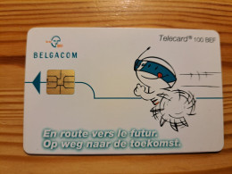 Phonecard Belgium - En Route Vers Le Futur 15.000 Ex. - Mit Chip