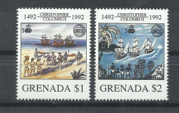 GRENADA   YVERT   2150/51    MNH  ** - Christopher Columbus