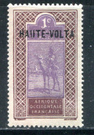 HAUTE VOLTA- Y&T N°1- Neuf Avec Charnière * - Unused Stamps