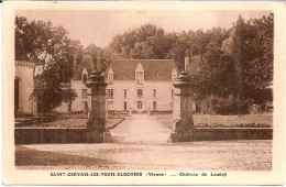 1D12 --- 86 ST GERVAIS-LES-TROIS-CLOCHERS Château De Launay - Saint Gervais Les Trois Clochers