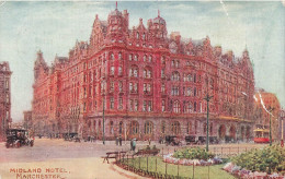 ROYAUME UNI - Angleterre - Manchester - Midland Hotel - Colorisé - Carte Postale Ancienne - Manchester