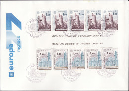 Europa CEPT 1977 Monaco FDC3 Y&T N°BF13 - Michel N°B11 - 1977