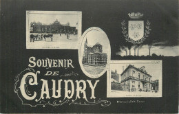 SOUVENIR DE CAUDRY CARTE MULTIVUES - Caudry