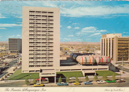 CARTOLINA  ALBUQUERQUE,NEW MEXICO,STATI UNITI-THE FAMOUS ALBUQUERQUE INN,VIAGGIATA 1981 - Albuquerque