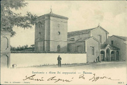 FAENZA - SANTUARIO E CHIESA DEI CAPPUCCINI - EDIZIONE ALBONETTI - SPEDITA - 1900s (19674) - Faenza