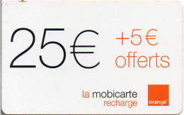 11-2001 Orange    25€ - Opérateurs Télécom