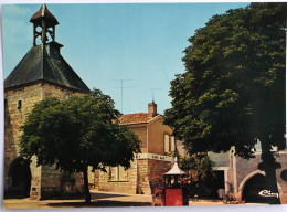 Carte Postale : 47 : TOURNON D'AGENAIS : Tour Avec Horlogeà Boule Donnant Les Phases De La Lune, "Café Bar", En 1987 - Tournon D'Agenais