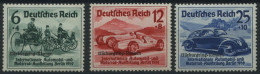 Dt. Reich 695-97 , 1939, Nürburgring-Rennen, Prachtsatz, Mi. 280.- - Ungebraucht