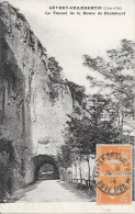 21 Gevrey-Chambertin Le Tunnel De La Route Chambeuf   21-3-1924 - Gevrey Chambertin