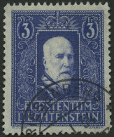 LIECHTENSTEIN 141I O, 1933, 3 Fr. Fürst Franz I, Pracht, Gepr. Liniger, Mi. 280.- - Andere & Zonder Classificatie