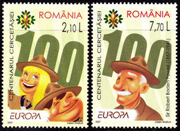 Europa Cept - 2007 - Romania, Rumenien - (Scouting) ** MNH - 2007
