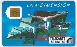 TELECARTE F36 4e DIMENSION FEMMES - 1988