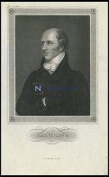 George Canning, Britischer Politiker, Stahlstich Von B.I. Um 1840 - Lithografieën