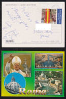 Vatikan Vatican 2004 Picture Postcard To AMBERG Germany - Briefe U. Dokumente