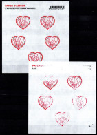 VARIETE BF N 648 **  - 1 BF AVEC IMPRESSION ULTRA PARTIELLE ET DEPOUILLEE DU NOIR  ET ROUGE - SUBLIME  - RRR !!!! - Unused Stamps