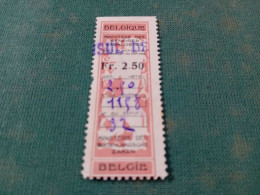 MARCA DA BOLLO  FR. 2,50 BELGIQUE - ANTICA - Timbres