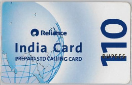 PREPAID PHONE CARD-INDIA (E36.26.5 - Inde