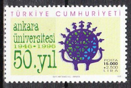 (3100) TURKEY 50th ANNIVERSARY OF ANKARA UNIVERSITY MNH** - Neufs