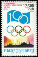 (3027) TURKEY INTERNATIONAL OLYMPIC COMMITE (IOC) MNH** - Unused Stamps