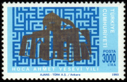 (2993) TURKEY HODJA AHMET YESEVI IS YEAR MNH** - Unused Stamps