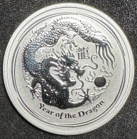 Australia 50 Cents 2012  "Year Of The Dragon" (Silver) - Other & Unclassified