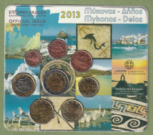 COFFRET EUROS GRECE 2013 NEUF FDC - 8 MONNAIES - Grecia