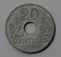 20 Centimes 1941 En Sup+ - 20 Centimes