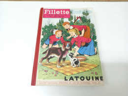 Recueil Des Magazines Fillette 1955 TTB Latouine Les Beaux Albums - Lots De Plusieurs BD