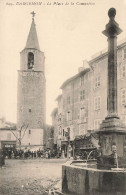 FRANCE - Bargemon - La Place De La Convention - Carte Postale Ancienne - Bargemon