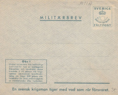 POSTA MILITARE SVEZIA (RY724 - Militaire Zegels