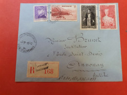 Monaco - Enveloppe En Recommandé Pour Annonay En 1944 - D 276 - Storia Postale