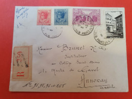 Monaco - Enveloppe En Recommandé Pour Annonay En 1945 - D 289 - Storia Postale