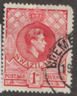 Swaziland  1938   SG 29  1d  Perf  13.1/2 X13  Fine Used - Swasiland (...-1967)