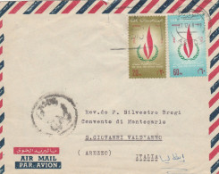 LETTERA 1969 EGITTO DIRETTA AREZZO (RY1831 - Brieven En Documenten