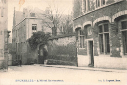 BELGIQUE - Bruxelles - L'hôtel Ravenstein - Carte Postale Ancienne - Cafés, Hotels, Restaurants