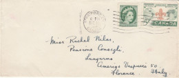 LETTERA 1955 DA CANADA DIETTA ITALIA (RY2314 - Cartas & Documentos