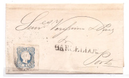 Portugal, 1857, # 12, Barcelos-Porto - Lettres & Documents