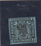 /// ALLEMAGNE ///  BERGEDORF --- N°    2  Sans Gomme       Côte 75€ - Bergedorf