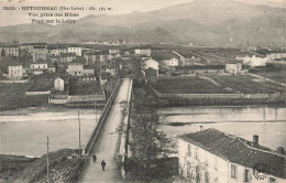 FRANCE - Retournac - Vue Prise Des Ribes - Pont Sur La Loire - Carte Postale Ancienne - Retournac