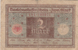 BANCONOTA GERMANIA 2 1920 F (RY6047 - 2 Mark