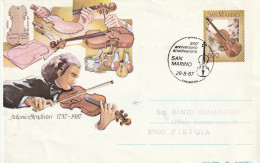 INTERO POSTALE SANMARINO 1987 FDC (RY7314 - Postwaardestukken