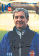 AK Heinz Hochhauser FC Linz 95-96 SK VÖEST Blau-Weiß Wels Austria Wien SV Ried Im Innkreis ÖFB FC Red Bull Salzburg RB - Autografi