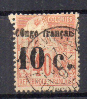 !!! CONGO, N°6 OBLITERE SIGNE - Usados