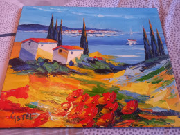 Paysage Du Sud - Acryl