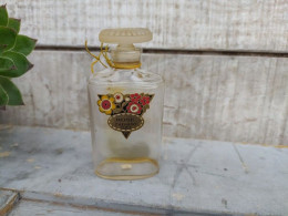 Ancien Flacon De Parfum Rose Cheramy Paris Art Déco - Bottles (empty)